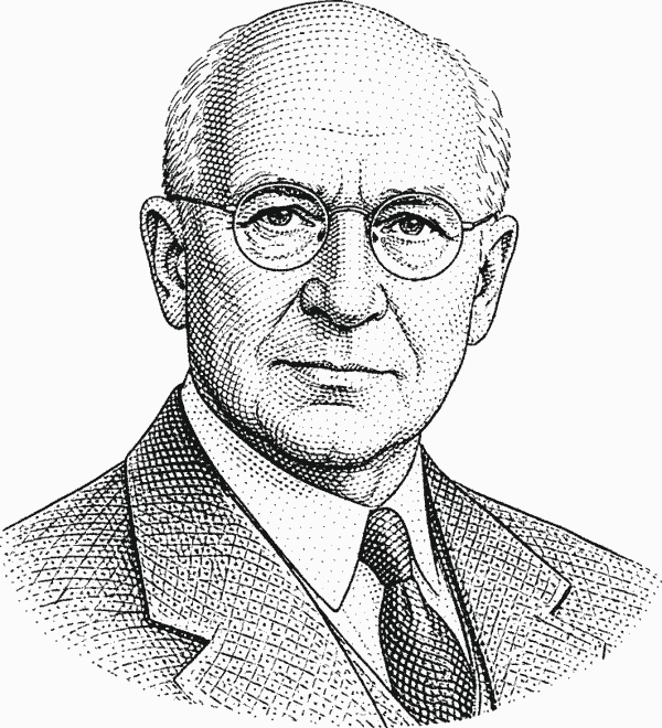 Bernard Baruch quote portrait about investing