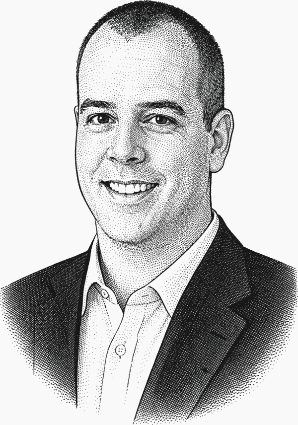 Brett Owens quote portrait about saving, investing