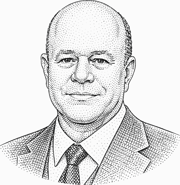 David Tepper quote portrait about long-term