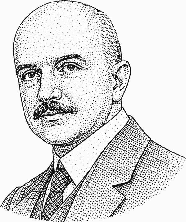 George Santayana quote portrait about wisdom